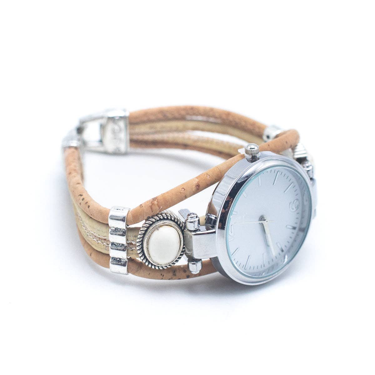 Ρολόι βραχιόλι φυσικός φελλός 4 AboutMade Natural Cork Watch