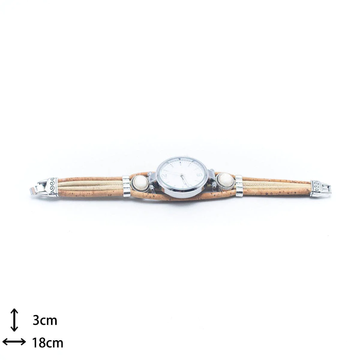 Ρολόι βραχιόλι φυσικός φελλός 5 AboutMade Natural Cork Watch