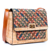 Τσάντα φελλού Coloured Lines 2 AboutMade Coloured Lines cork bag